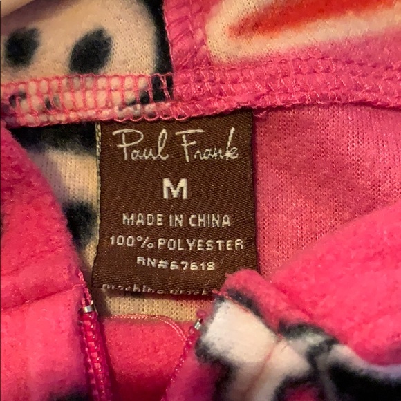 Paul Frank Julius & Skulls Hooded Onesie w/ EARS - Picture 3 of 7